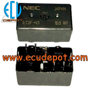 ET2F-N3 VOLKSWAGEN Commonly used Vulnerable relays