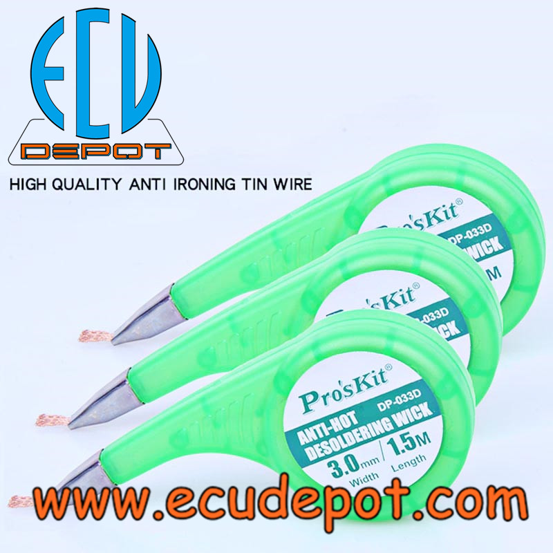 High quality anti Ironing Tin wire desolering wick