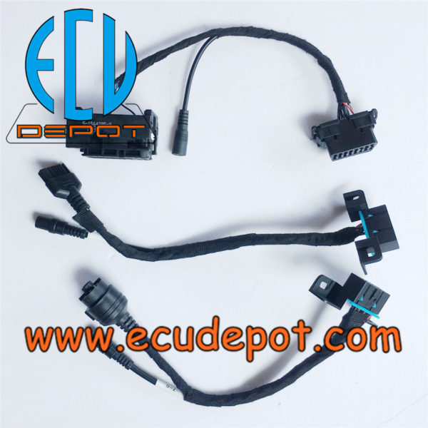 Mercedes Benz ME9.7 ECU 722.9 TCU ISM programming cable set