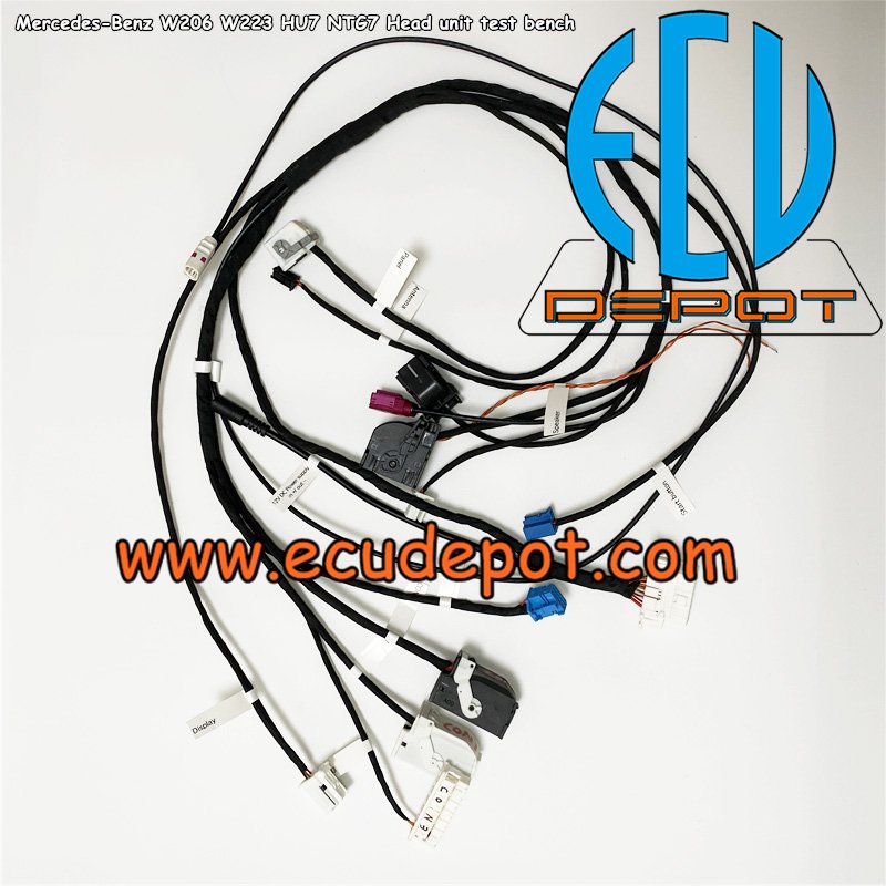Mercedes-Benz W206 C-Klasse W223 S-Klasse HU7 NTG7 Head unit EZS test bench