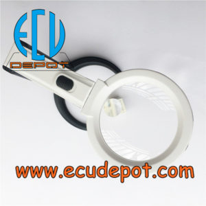 Handheld ECU repair magnifier