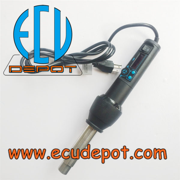 Portable temperature adjustable desoldering hot air gun