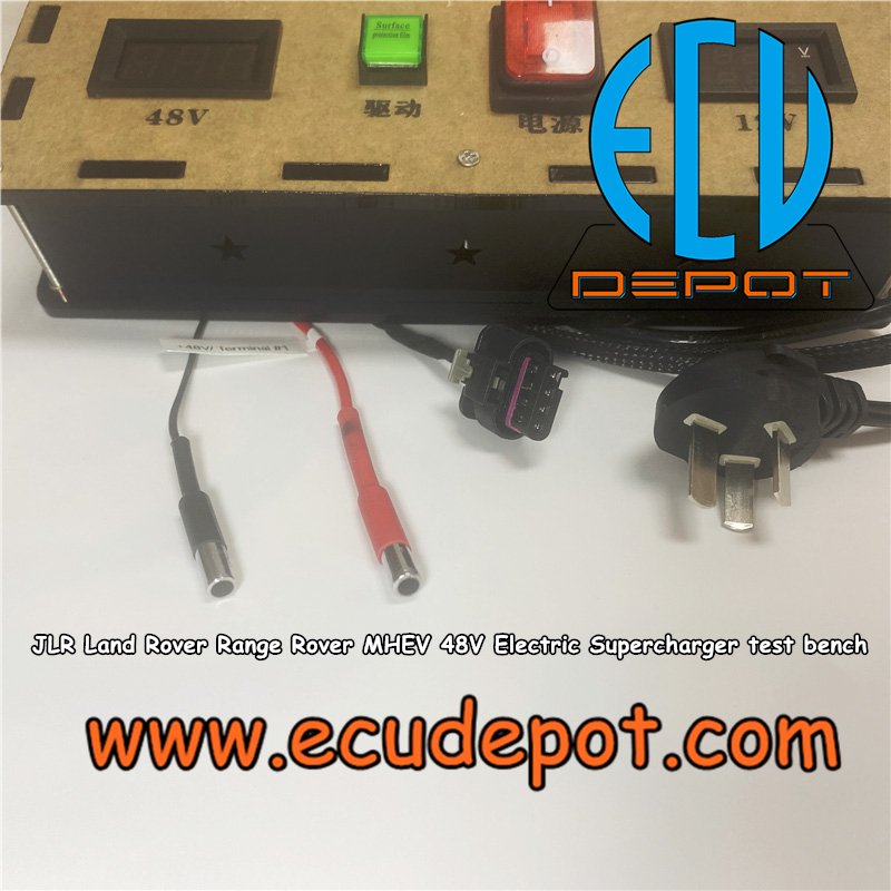 JLR Land Rover Range Rover 48V Electric Supercharger Turbocharger bench tester activator