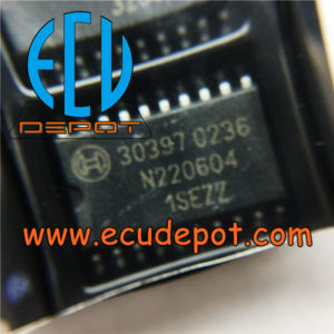 30397 BOSCH ECU vulnerable Ignition driver chips
