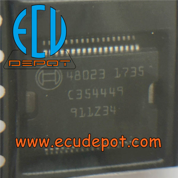 48023 BOSCH ECU Vulnerable power driver chip