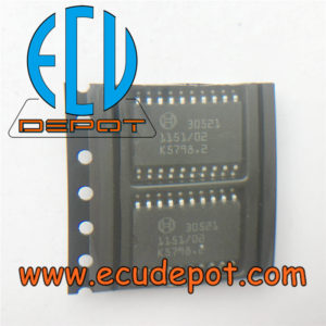 BOSCH 30521 ECU widely used vulnerable ignition driver chips