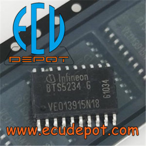 BTS5234G Ford BCM vulnerable light control driver chip