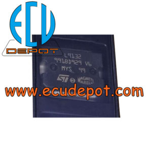 L9132 MARELLI CITROEN ECU Vulnerable power supply chips