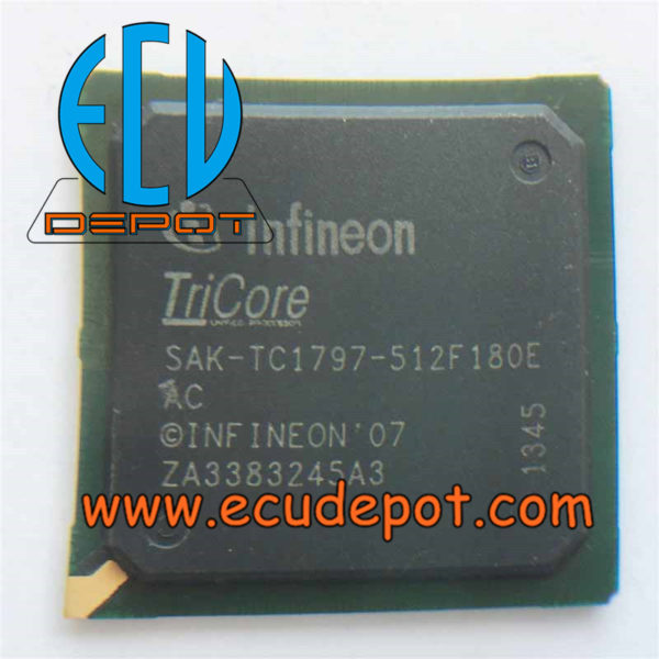 SAK-TC1797-512F180EF-AC Infineon TriCore BOSCH ECU Vulnerable MCU