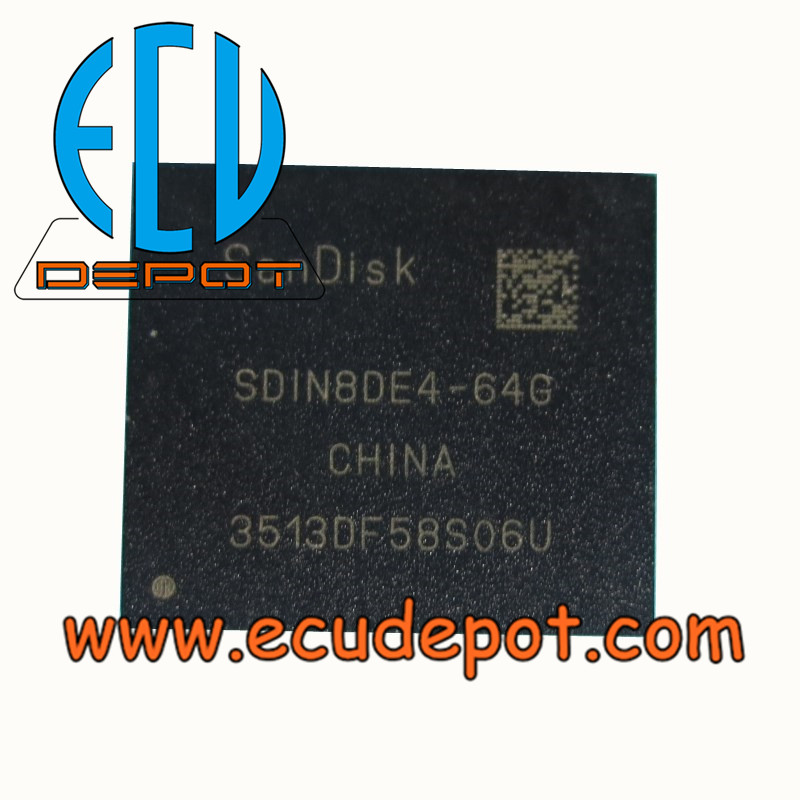 SDIN8DE4-64G Car multimedia host EMMC chip