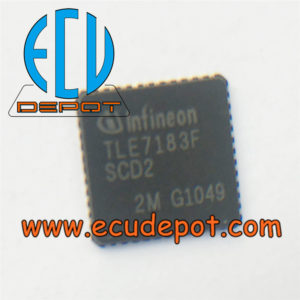 TLE7183F SCD2 BMW N55 DME valvetronic driver chips