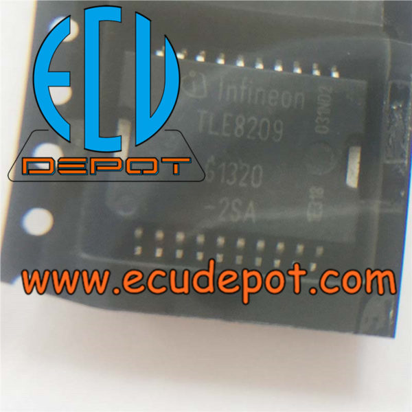 TLE8209-2SA widely used ECU vulnerable driver chips