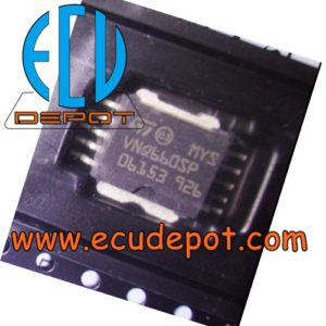 VNQ660SP Peugeot BSI Vulnerable driver chip