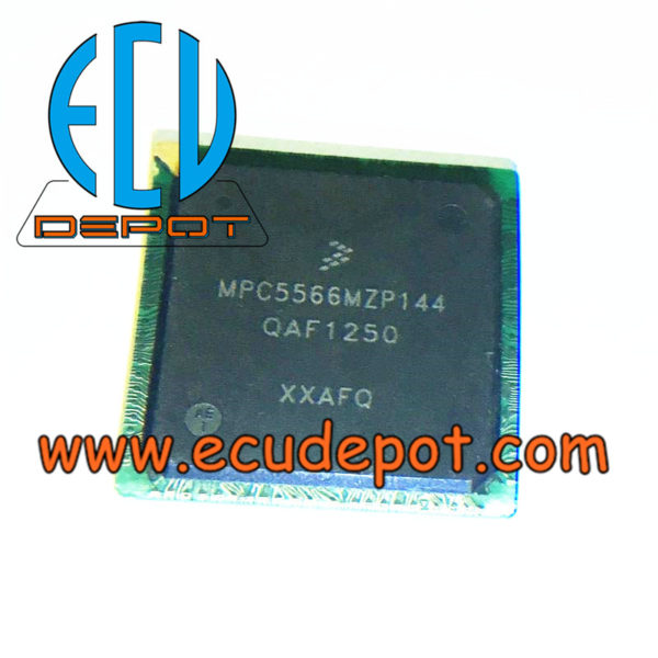 MPC5566MZP144 Car ECU Commonly used vulnerable MCU