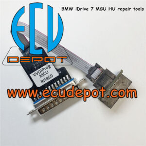 BMW iDrive 7 MGU headunit retrofit repair adapter R7F7010553 Chip VVDIPROG programming adapter