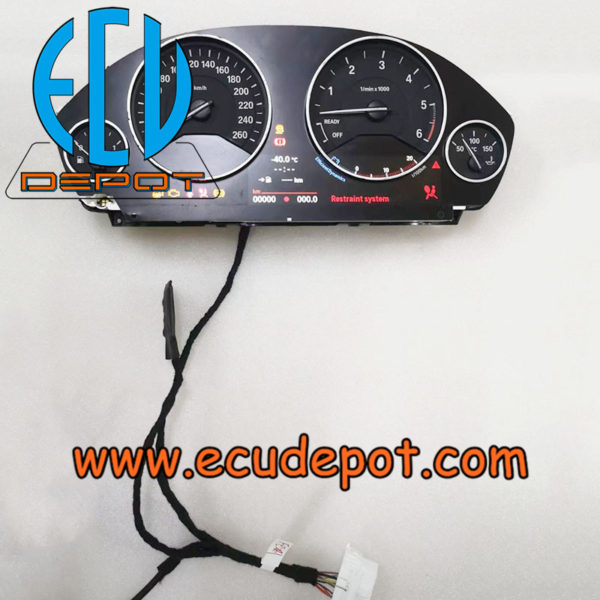 BMW F series car instrument cluster starting up bench platform