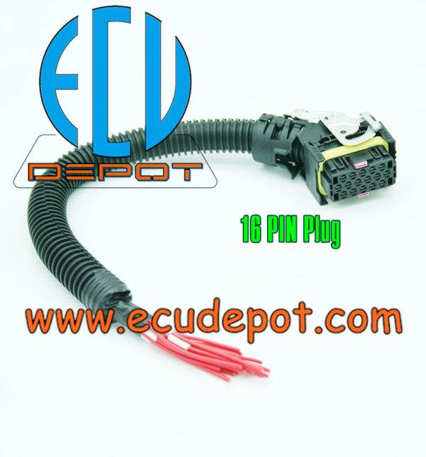 BOSCH EDC7 Connector cable 16 PIN male plug