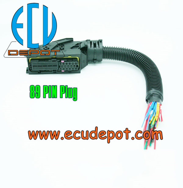 BOSCH EDC7 Connector cable 89 PIN male plug