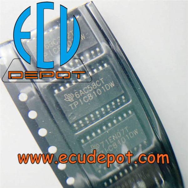 TPIC8101DW car ECM ECU commonly used vulnerable driver chips