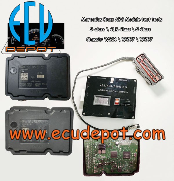 Mercedes R500 Abs Module Mercedes Benz ESP System ABR ABS Module repairing test platform