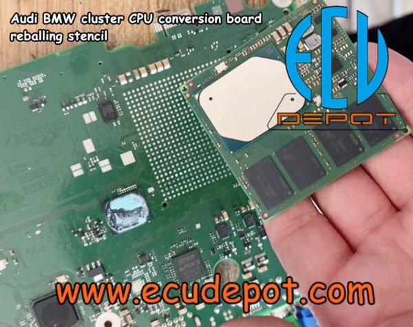 BMW ID7 MGU Head unit Cluster repair tools CPU Board BGA reballing stencil