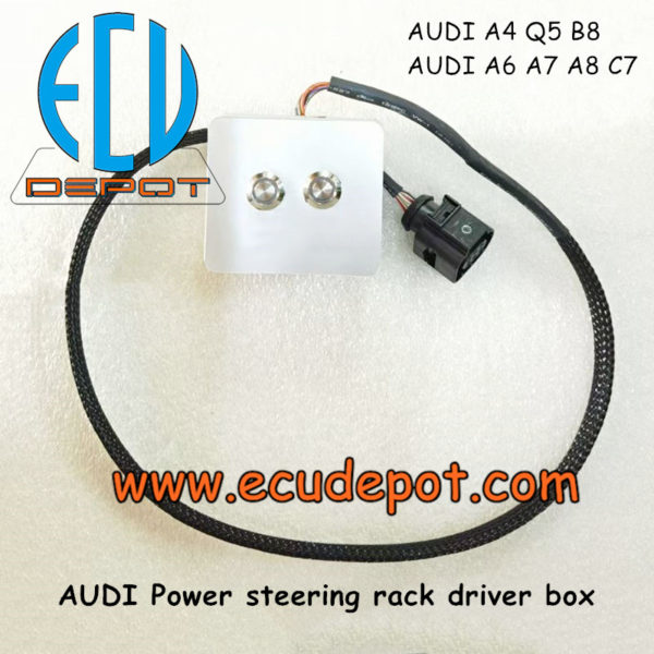 AUDI B8 A4 Q5 C7 A6 A7 A8 Power steering module actuator driver box
