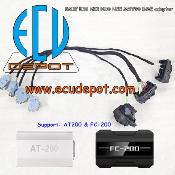 AT200 FC-200 ISN reading ECU Clone BMW B38 N13 N20 N55 MSV90 DME