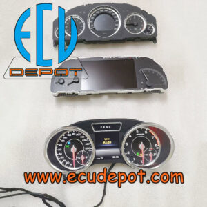 Mercedes Benz W166 W221 W204 W212 chassis car cluster dashboard power on test bench