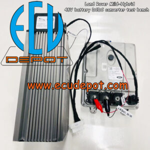 LAND Rover MHEV 48V lithium-ion battery BECM DCDC power converter EPICD test bench