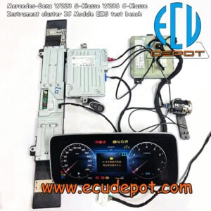 Mercedes-Benz W223 S-Klasse W206 C-Klasse Instrument cluster IC Module EZS antenna start button bench tester