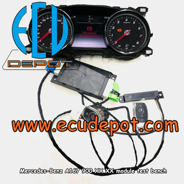 Mercedes-Benz W167 W247 W177 C118 GLE CLA A C GLB GLS A167 ignition module test bench