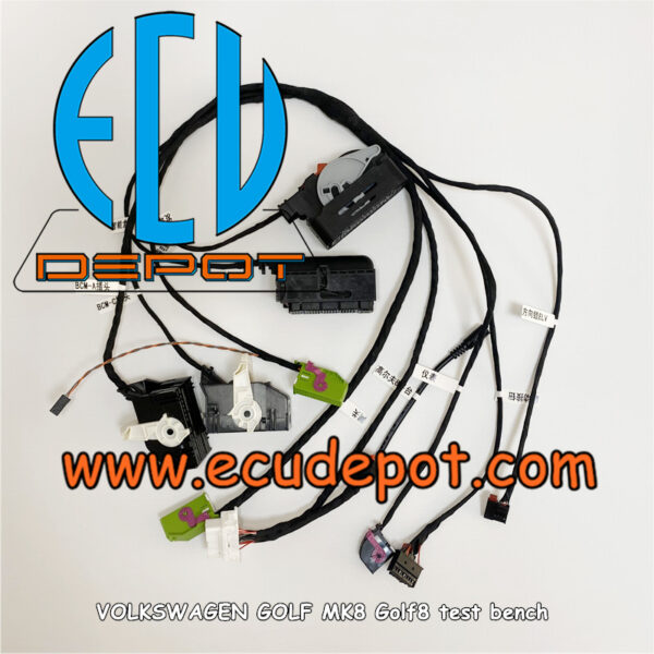 Volkswagen Golf Mk8 MQB Evo platform ECU BCM ABS ELV Gateway cluster test platform