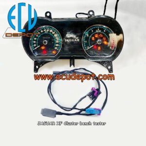 Jaguar XF Odometer Cluster speedometer dashboard bench tester