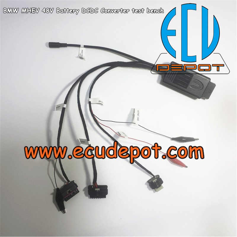 BMW MHEV A123 system LG Chem 48V battery 44V battery DCDC inverter PCU48 Test bench