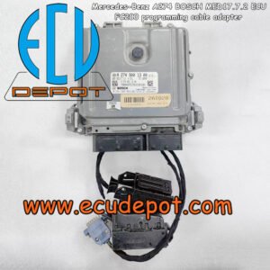 Mercedes-Benz M274 Engine A274 BOSCH MED17.7.2 ECU FC-200 Clone programming cable adapter harness