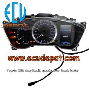 TOYOTA 12th Gen COROLLA Hatchback tachometer dashboard speedometer bench tester