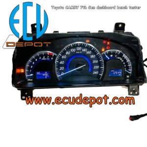 Toyota 7th Gen Camry XV50 speedometer tachometer fuel gauge cluster bench tester