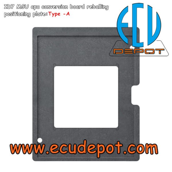BMW iDrive7 MGU Head unit ID7 Cluster repair tools Reballing limit frame